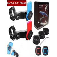 AliExpress NONE Motorcycle Bike Phone Holder Phone Bracket Vibration Damper Bike Handlebar 360° Rotatable Navigation Support