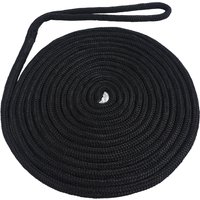 1Pcs Dock Lines Double Braided Nylon Docking Lines with 12in Eyelet Boat Rope Mooring Rope Docking Lines Marine Rope Boat Tool