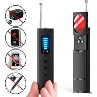 Portable Hidden Camera Detector Anti-Spy GPS Tracker Listening Device Bug RF Wireless Signal Scanner Gadget Security Protection