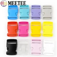 10Pcs 15-38mm Plastic Buckles for Knapsack Backpack Strap Side Quick Release Buckle Pet Collar Belt Clasp Hooks DIY Accessories