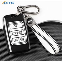 Fashion Car Remote Key Case Cover Holder Shell For Land Rover Range Rover Evoque Discovery Sport Velar For Jaguar XE E-PACE XF