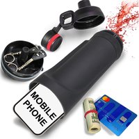 Bouteille d'eau de dérivation cachée, coffre-fort de voyage pour la maison, pour clés d'argent, boîte de rangement d'argent, compartiment de cachette Secret, boîte de rangement