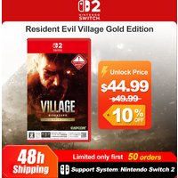 Nintendo Switch 2 Resident Evil Village Gold Edition Juegos Games Deals 100% New Nintendo Physical Game Card for NS2 Console