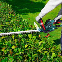 POSENPRO 600W Electric Hedge Trimmer Pruner, 550mm Corded Electric Hedge Cutter, Bush Tree Cutter, Corded Garden Cutting