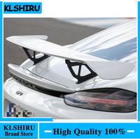 GT4 Style Rear Trunk Spoiler Wing Lip Carbon Fiber FPR For Porsche Cayman 981 718 987 Boxster 2013 2014 2015 2016 2017 2018+ Tun