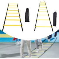 Agility Ladder Foldable Home Gym Stairs Jumping Obstacles Fitness Training Multipurpose Improves Coordination Instant Set up