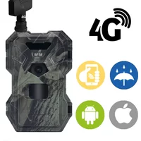 Kamera leśna HC-880Pro 4G, 30MP, rozdzielczość 2K, noktowizor, kamera do monitoringu zwierzyny i polowań, pole widzenia 120 stopni