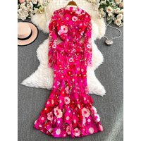 Exquisite Palace Heavy Industry 3D Flower Embroidery Seaside Holiday Dress Morning Robe Female Bride Good Quality Woman Skirt