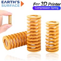 Spiral Stamping Compression Die Spring OD 8mm ID 4mm Length 10-25mm for 3D Printer Yellow Blue Red Green Loading Die Mold Spring