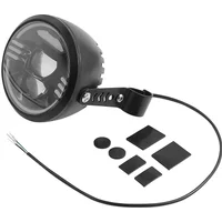 AliExpress LCQPTW E-Bike 12V-48V LED Headlight Front Light Waterproof Flashlight For Electric Bicycle Headlamp Low Beam High Beam Accessories Part