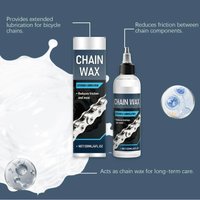 AliExpress NONE 120ml Bike Chain Lube Wax Based Bicycle Lubricant for MTB Works in Dry/Wet Conditions Motorcycle Chain Cleaner Maintenance
