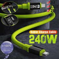 PD 240W Cable Super Fast Charging USB Type C Phone Data Cord Charger USB C to USB C Quick Charge Wire For iPhone Xiaomi Samsung
