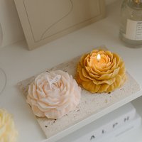 Candle Peony Flower Modeling Gift Decoration Mother's Day Birthday Flower Scented Candle