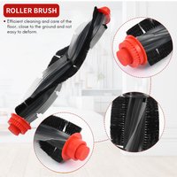 Hybrid spiral roller sweeper 1pcs Replacement Combo Roller Brush+HEPA Filterx2 for Neato