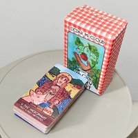 The Magic Pantry Tarot Deck Food-Themed Watercolor Tarot Cards for Home Cooks & Foodies Double-embossed Cardstock, 12*7cm