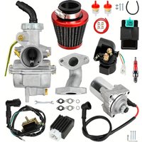 AliExpress ATV PZ20 Carburetor Starter Motor Kit Compatible for TaoTao Coolster 125 110 Kazuma Baja 50 ATV Kart Dirt Bike Performance Parts
