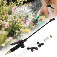 Ergonomic Locking Handle Sprayer Wand For Gardening Tasks Continuous Operation Feature Acid Resistant Sprayer Wand Kit Nozzle