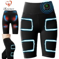 EMS Massage Pants Muscle Stimulation Five Pants 6 Modes Lift Buttocks Legs Yoga Pants Women Shape Slimming Wear at Home