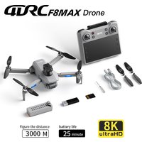 F8 MAX GPS Drone Professional 8K Camera 5G WIFI FPV Drone Avoiding Obstacle with Large Screen Brushless Foldable Quadcopter Toys