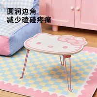 2026 Kawaii New Hello Kitty Bed Rack Model Home Foldable Easy Storage Cute Cartoon Dormitory Sanrio Official Licensed Product