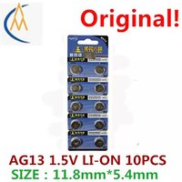 10PCS Celestial AG13 L1154 hearing aid batteries LR44 button cell A76 caliper 357 high alkaline battery capacity