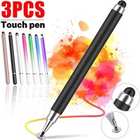 4/1Pcs 2IN1 Stylus Pen for Mobile Phone Tablet Drawing Capacitive Touch Pen Universal For iPhone Samsung Android Draw Screen Pen