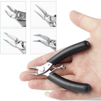 Multistyle Mini Wire Cutter Diagonal Pliers Small Cutter Electronic Pliers Wires Insulating Rubber Handle Model Hand Tools DIY