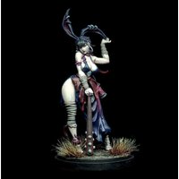 resin soldier model GK 38mm rabbit girl unassembled and unpainted DIY kit 1112C