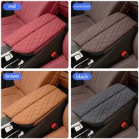 For BMW 5 Series F10 F18 G30 G38 6GT Armrest Box Cover Cushion PU Leather Center Console Armrest Protector Pad car Accessories