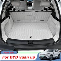 Car Trunk Mats For BYD Yuan UP Yuan Pro 2026 2025 2024 Trunk Protector Pad Storage Bags Cargo Liner Car Interior Accessories