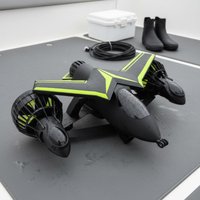 Underwater Propulsion Scooter Floating Design Handheld Sea Scooter Diving Propeller Device Non-Sinking for Swimming, Snorkeling