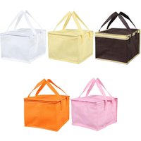 Insulated And Refrigerated Bag Portable Lunch Bag Zipper Tin Foil Food Bag Outdoor Camping Picnic Lunch Bag