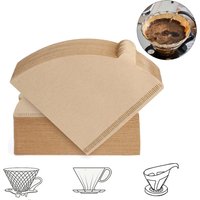 Disposable Wooden Coffee Filter Paper Cone Shaped For V60 Dripper Coffee Filters Cup Drip Coffee Accessories Barista Tool