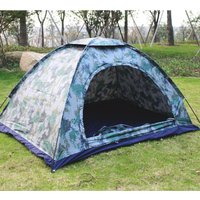 2 Person Rain Proof Canopy Tarp Camouflage Tent Outdoor Camping Tents Accessories Ventilation Window Mesh For Hiking Travel