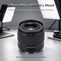 Viltrox 50mm F2.0 f/2.0 Air AF Vollformat STM Fokusmotor Standard-Prime-Objektiv für Leica L Sony E Nikon Z Mount