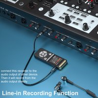 Professional AI Voice Recorder 9126KBPS Hi-Res Audio for Interview Meeting Lecture Evidence Collection Noise Reduction Recorder
