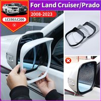 2008-2021 dla Toyota Land Cruiser Prado 150 200 Lc150 LC200 lusterko wsteczne osłona przeciwdeszczowa akcesoria zewnętrzne deszcz brwi