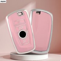 Pink TPU Car Remote Key Case Cover Shell For BMW 1 3 5 7 Series X1 X3 X4 X5 F10 F15 F16 F20 F30 F18 F25 M3 M4 E34 Accessories