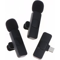 K9 Mini Wireless Lavalier Microphone Portable Recording Mic For Android Phone Laptop Live Stream Gaming Mobile Audio Accessory