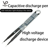 1000UF Capacitor Discharge Pen LED Display AC/DC Pen Switch Power Supply Repair Discharge Multifunction Protection Test Tool