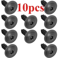 10Pcs Car Clips Fastener Tapping Screws Car Accessories For VW Polo Golf 4 5 6 7 Beetle MK3 MK4 MK5 MK6 Bora CC Passat B6 B5
