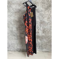 TOP-YAMAMOTO leopard print overalls, overalls skirt, overalls, niche design