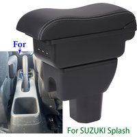 For SUZUKI Splash Armrest Box For Suzuki Splash Car Armrest Auto Storage Box Arm Bracing heighten Interior Details Retrofit Part