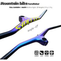 AliExpress NONE Syncros Carbon Integrated MTB Cockpit Handlebar Bicycle -17°angle With 60/70/80/90/100mm Stem MTB bike frame bicycle parts