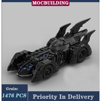 MOC Batmobile Model Building Block UCS Series Movie Collection Toys Gift