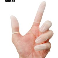 High quality latex finger covers Microelectronics, Chip production, Beauty nail art dust-free protection disposable finger cots