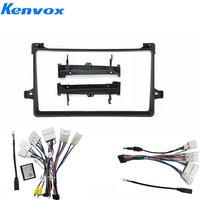 Android Car radio fasica frame Canbus Box Decoder For Toyota Prius xw50 2016 2din stereo panel wire Harness Plug Power