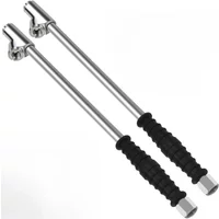 AliExpress NONE Heavy Duty Air Chuck 3in1 Inflator Rubber Handle Metal Car Van Bicycle Tire Compressor Valve Adapter Quick Release Automotive