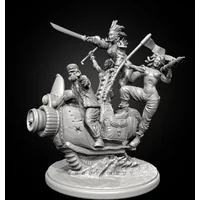 The height of man 38mm 50mm 75mm Resin Soldier model kits figure colorless and self-assembled (3D Printing )TD-7397/3D