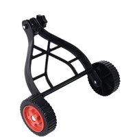 Adjustable Lawn Mower Support Wheel Attachment Garden Grass Trimmer Universal Detachable Auxiliary Wheel Lawnmower Accessories
